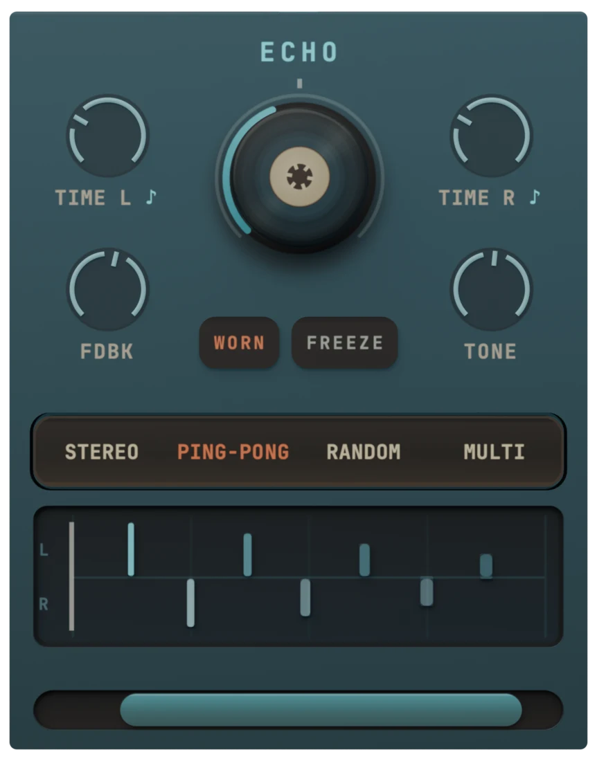 The Echo module of Tape Sway