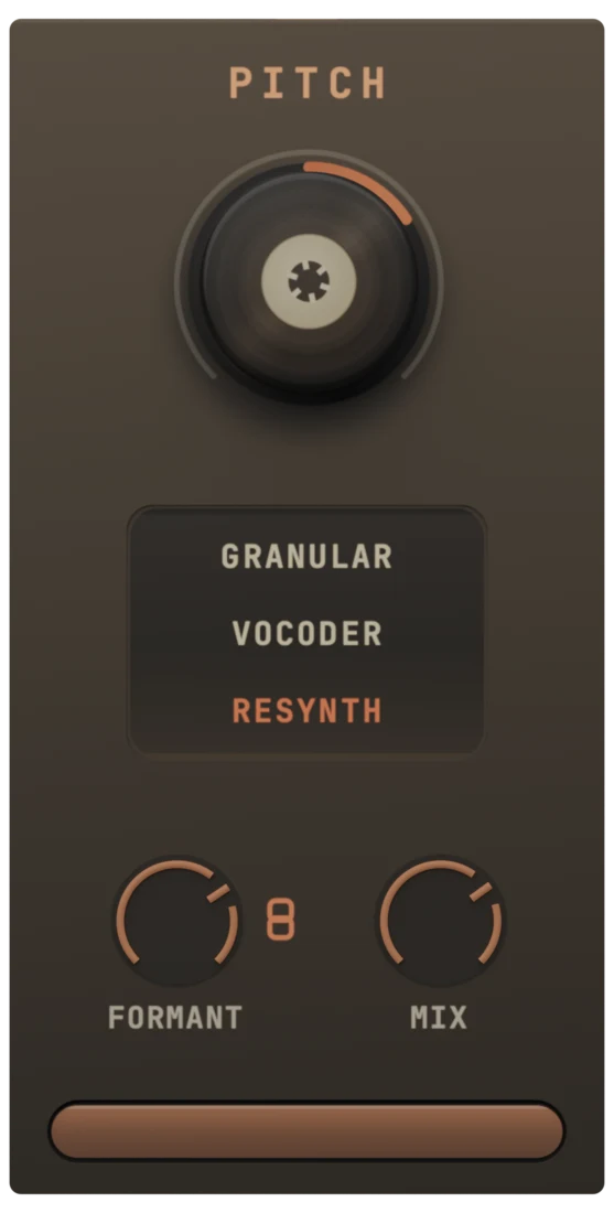 The Pitch module of Tape Sway